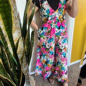 Vintage Floral Jumpsuit